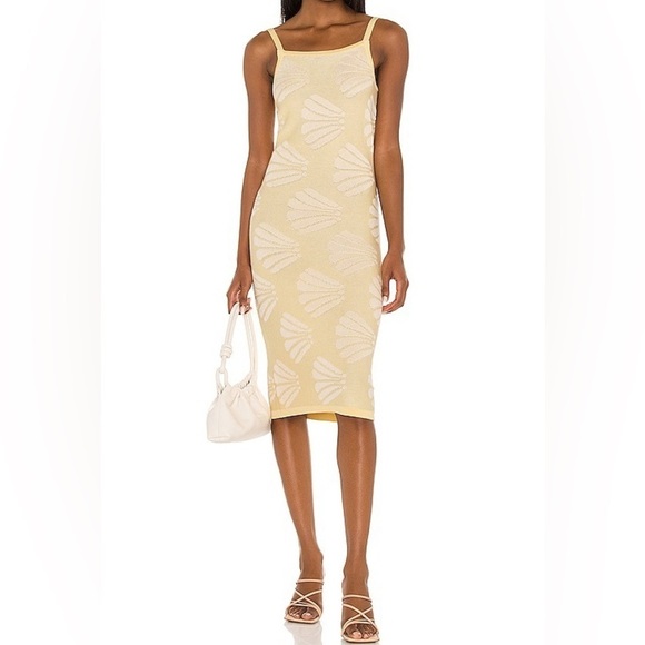 Anthropologie Dresses & Skirts - Anthropologie CALLAHAN Lacey Knit Dress Shell Design  Adjustable straps Size M